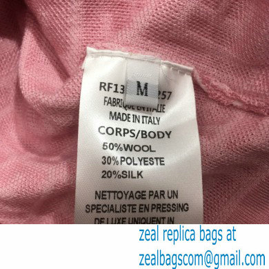 balmain knitted skirt pink 2021