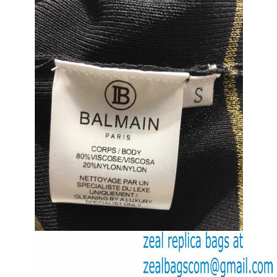 balmain logo print bralette black 2021
