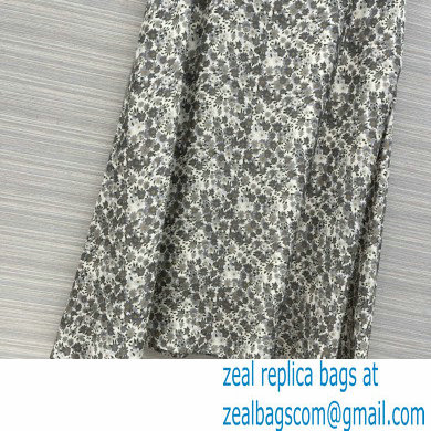 celine daisy print shirt and skirt 2021