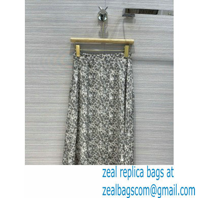 celine daisy print shirt and skirt 2021