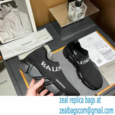 Balenciaga Ankle Logo Knit Sock Speed Trainers Sneakers 01 2021