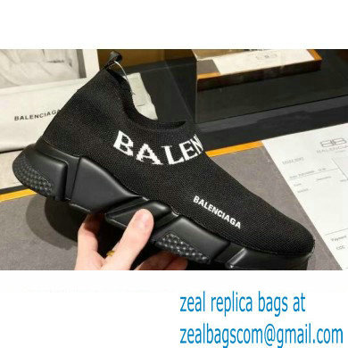 Balenciaga Ankle Logo Knit Sock Speed Trainers Sneakers 01 2021