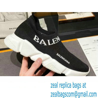 Balenciaga Ankle Logo Knit Sock Speed Trainers Sneakers 02 2021