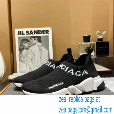 Balenciaga Ankle Logo Knit Sock Speed Trainers Sneakers 03 2021 - Click Image to Close