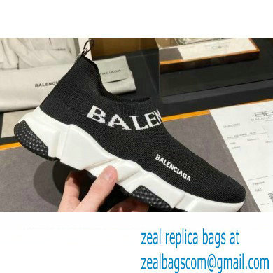 Balenciaga Ankle Logo Knit Sock Speed Trainers Sneakers 03 2021 - Click Image to Close