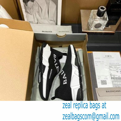 Balenciaga Ankle Logo Knit Sock Speed Trainers Sneakers 03 2021