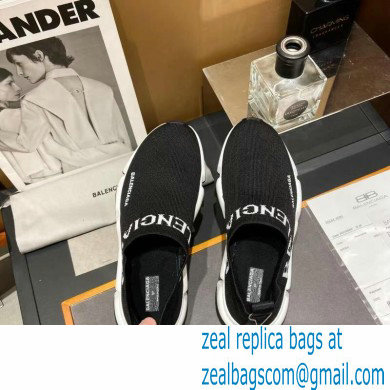 Balenciaga Ankle Logo Knit Sock Speed Trainers Sneakers 03 2021 - Click Image to Close