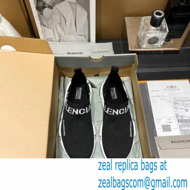 Balenciaga Ankle Logo Knit Sock Speed Trainers Sneakers 03 2021 - Click Image to Close