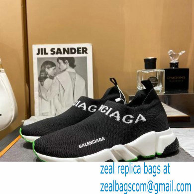 Balenciaga Ankle Logo Knit Sock Speed Trainers Sneakers 04 2021 - Click Image to Close