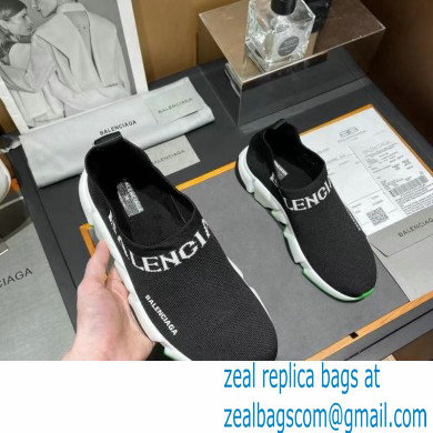 Balenciaga Ankle Logo Knit Sock Speed Trainers Sneakers 04 2021