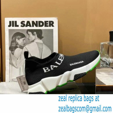 Balenciaga Ankle Logo Knit Sock Speed Trainers Sneakers 04 2021 - Click Image to Close