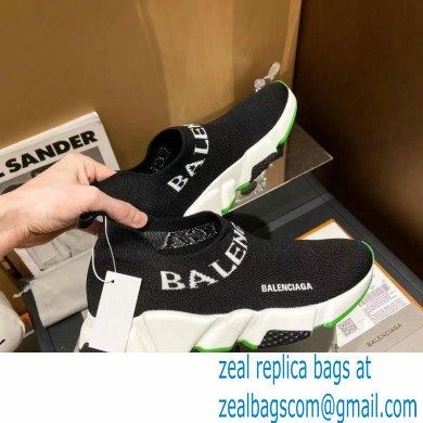 Balenciaga Ankle Logo Knit Sock Speed Trainers Sneakers 04 2021 - Click Image to Close