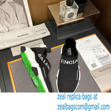 Balenciaga Ankle Logo Knit Sock Speed Trainers Sneakers 04 2021 - Click Image to Close