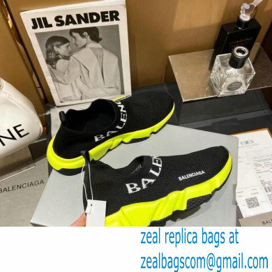 Balenciaga Ankle Logo Knit Sock Speed Trainers Sneakers 05 2021 - Click Image to Close