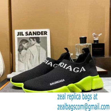 Balenciaga Ankle Logo Knit Sock Speed Trainers Sneakers 06 2021 - Click Image to Close