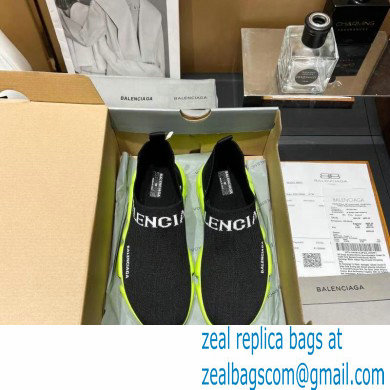 Balenciaga Ankle Logo Knit Sock Speed Trainers Sneakers 06 2021