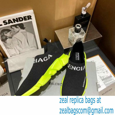 Balenciaga Ankle Logo Knit Sock Speed Trainers Sneakers 06 2021