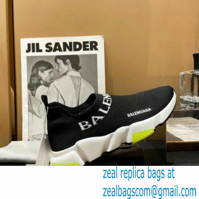 Balenciaga Ankle Logo Knit Sock Speed Trainers Sneakers 07 2021