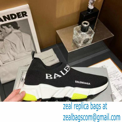 Balenciaga Ankle Logo Knit Sock Speed Trainers Sneakers 07 2021