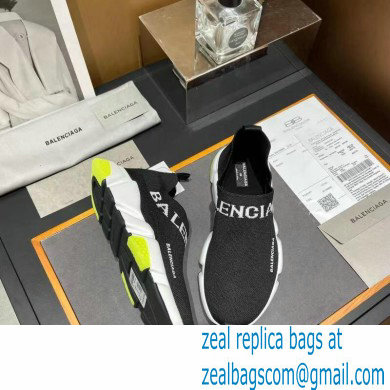 Balenciaga Ankle Logo Knit Sock Speed Trainers Sneakers 07 2021