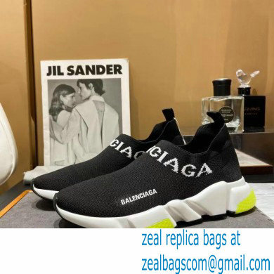 Balenciaga Ankle Logo Knit Sock Speed Trainers Sneakers 07 2021 - Click Image to Close