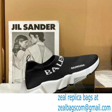 Balenciaga Ankle Logo Knit Sock Speed Trainers Sneakers 08 2021 - Click Image to Close