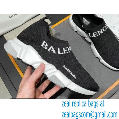 Balenciaga Ankle Logo Knit Sock Speed Trainers Sneakers 08 2021