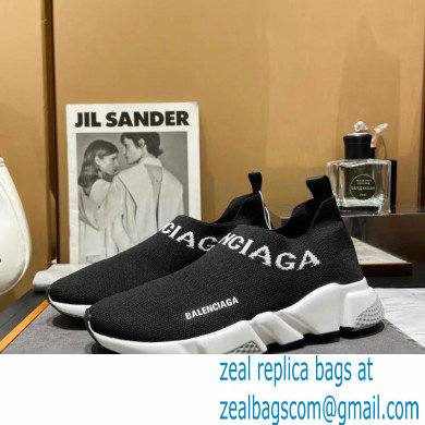 Balenciaga Ankle Logo Knit Sock Speed Trainers Sneakers 08 2021 - Click Image to Close