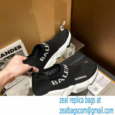 Balenciaga Ankle Logo Knit Sock Speed Trainers Sneakers 08 2021