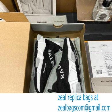 Balenciaga Ankle Logo Knit Sock Speed Trainers Sneakers 08 2021