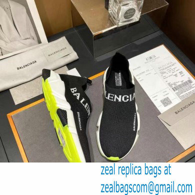 Balenciaga Ankle Logo Knit Sock Speed Trainers Sneakers 09 2021