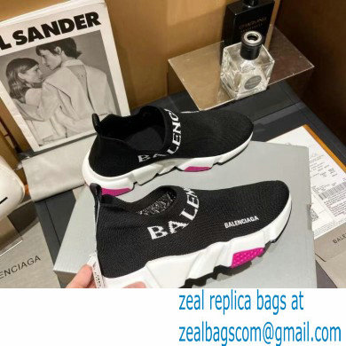 Balenciaga Ankle Logo Knit Sock Speed Trainers Sneakers 10 2021