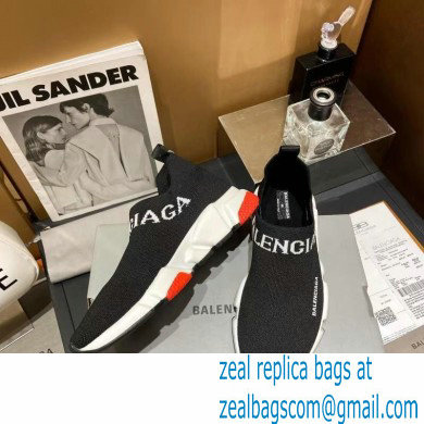 Balenciaga Ankle Logo Knit Sock Speed Trainers Sneakers 11 2021 - Click Image to Close