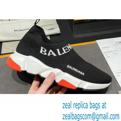 Balenciaga Ankle Logo Knit Sock Speed Trainers Sneakers 11 2021