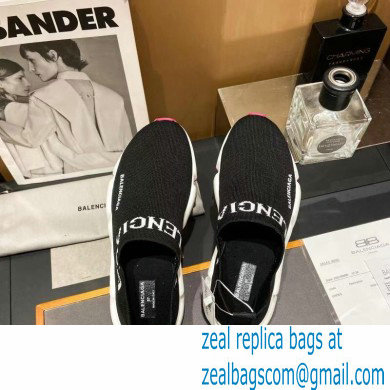 Balenciaga Ankle Logo Knit Sock Speed Trainers Sneakers 12 2021 - Click Image to Close