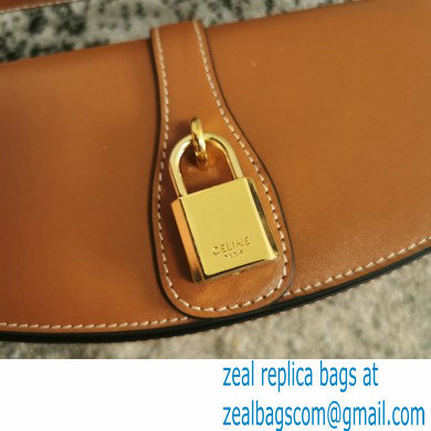 Celine Clutch On Strap In Smooth Calfskin tan 2021 - Click Image to Close