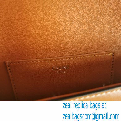 Celine Clutch On Strap In Smooth Calfskin tan 2021 - Click Image to Close