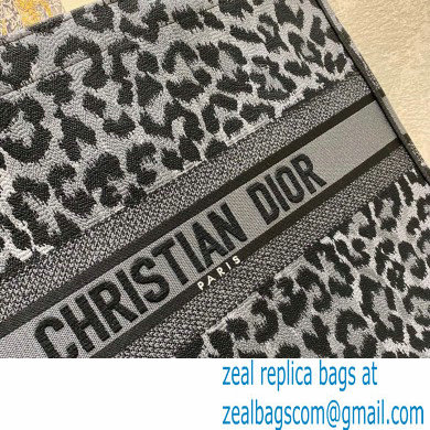Dior Book Tote Bag in Gray Mizza Embroidery 2021 - Click Image to Close