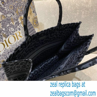 Dior Book Tote Bag in Gray Mizza Embroidery 2021 - Click Image to Close