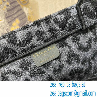 Dior Book Tote Bag in Gray Mizza Embroidery 2021 - Click Image to Close