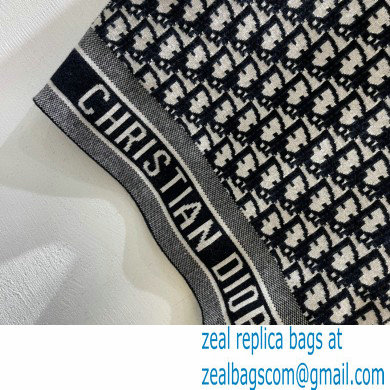 Dior Long Oblique Reversible Snood navy blue 2021