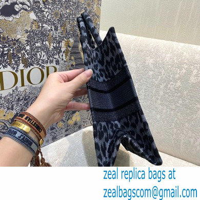 Dior Small Book Tote Bag in Gray Mizza Embroidery 2021 - Click Image to Close