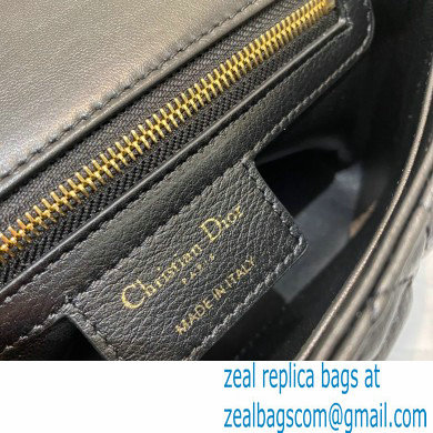 Dior Small Caro Dioramour Bag Black with Heart Motif 2021