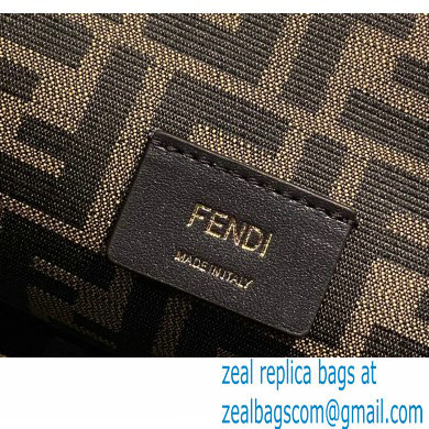 Fendi First Medium Leather Bag Apricot 2021