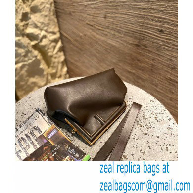 Fendi First Medium Leather Bag Coffee 2021