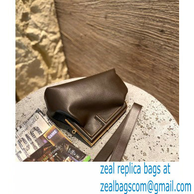 Fendi First Medium Leather Bag Coffee 2021 - Click Image to Close