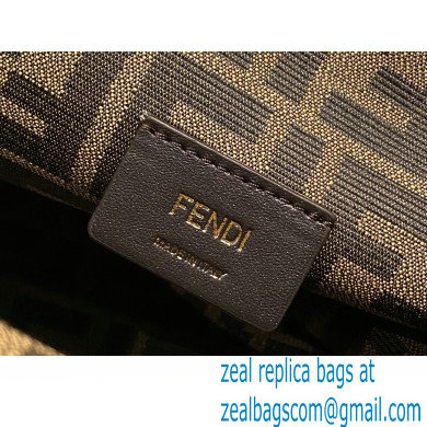 Fendi First Medium Leather Bag Nude Pink 2021