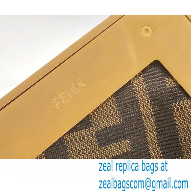 Fendi First Medium Sheepskin Bag Apricot 2021