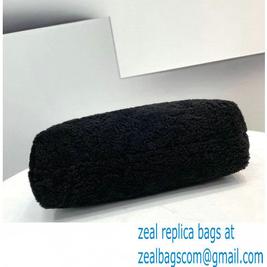 Fendi First Medium Sheepskin Bag Black 2021