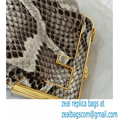 Fendi First Nano Python Leather Bag Charm 2021